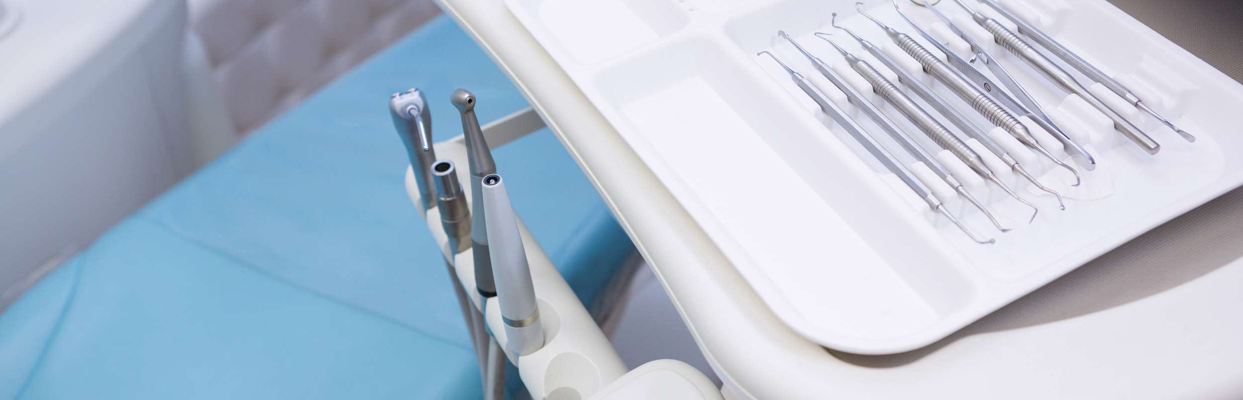 dental equipment at clinic