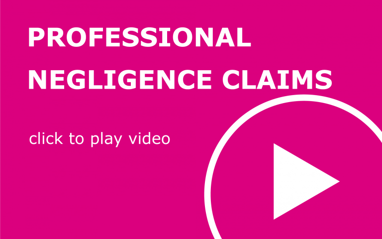 Professional Negligence Claims