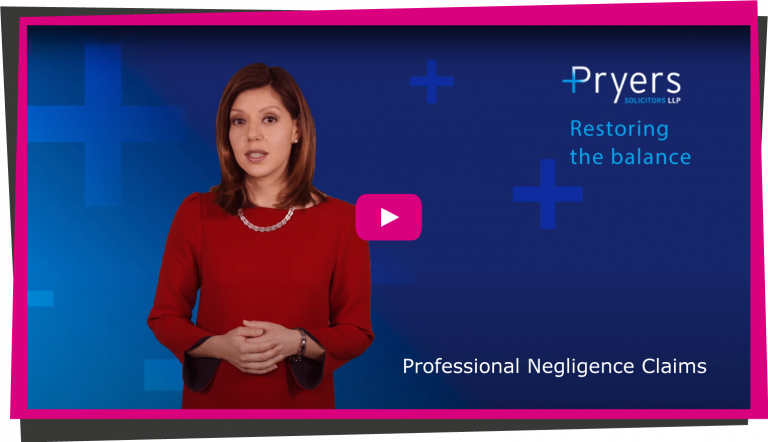 Professional Negligence Claims Video