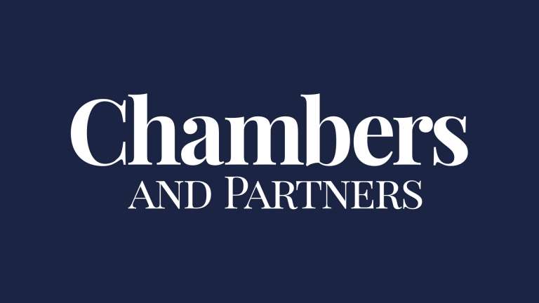 Chambres and Partners logo on a blue background